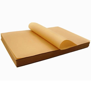 пергамент для выпечки силиконизированный 40см х 60см листами, коричневый (500шт.)